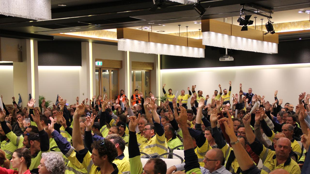 The strike action taken by ASU workers at Sydney Water could lead to problems with allowing contractors onto sites or billing people in debt. Picture: Supplied / ASU