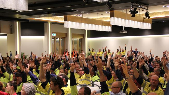 The strike action taken by ASU workers at Sydney Water could lead to problems with allowing contractors onto sites or billing people in debt. Picture: Supplied / ASU