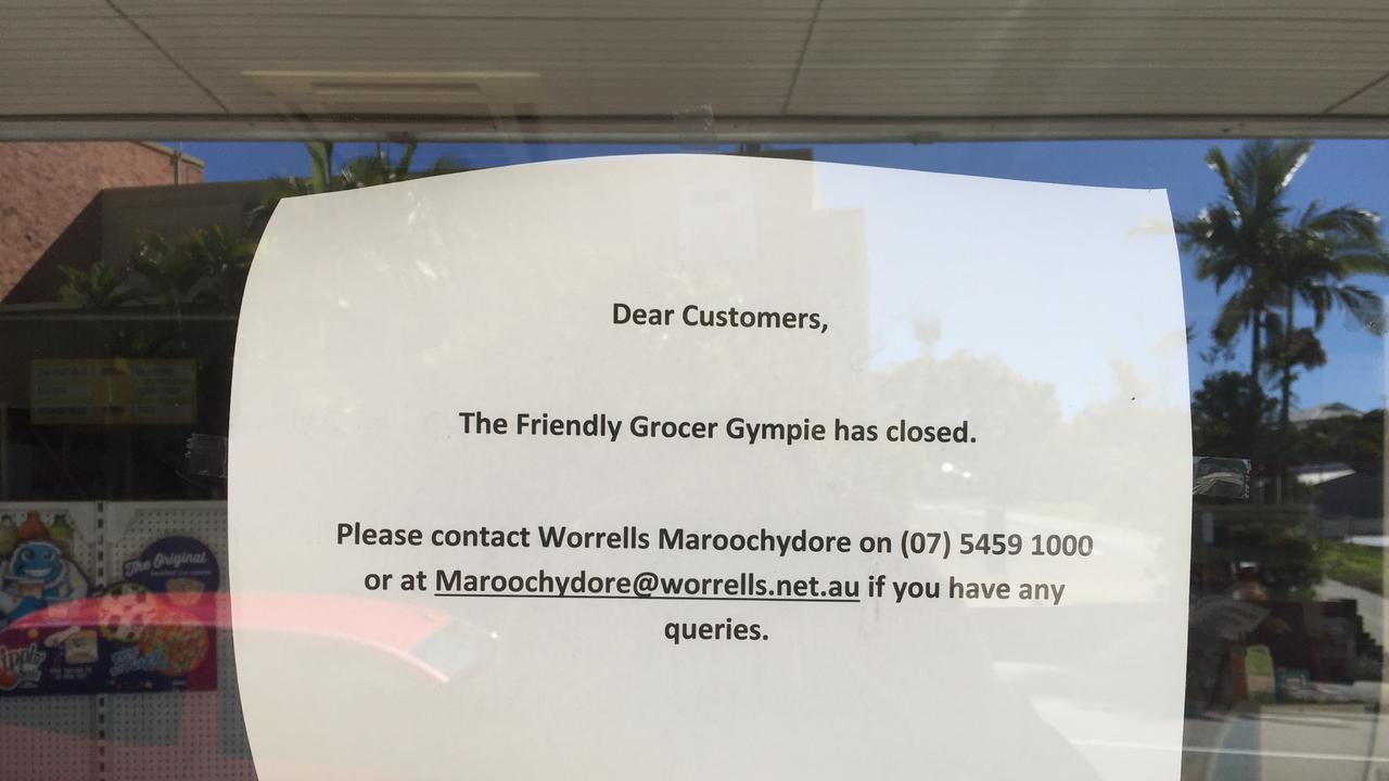 Heilbronns Friendly Grocery Gympie shut its doors and moved into liquidation earlier this year.