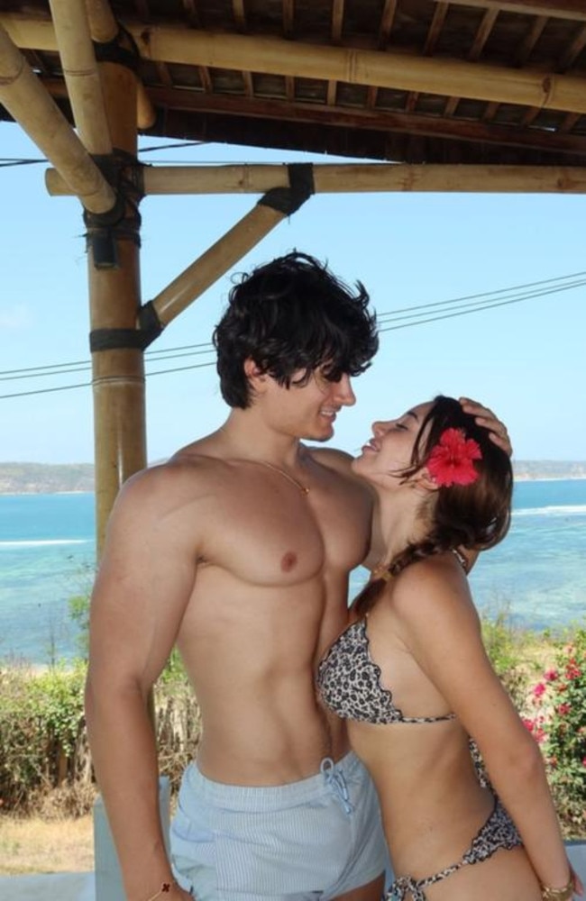 Mikaela Testa & Maxwell Krause in Lombok. Photo: Instagram.