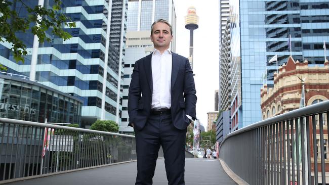 Commonwealth Bank chief executive Matt Comyn in Sydney on Friday. Picture: Britta Campion