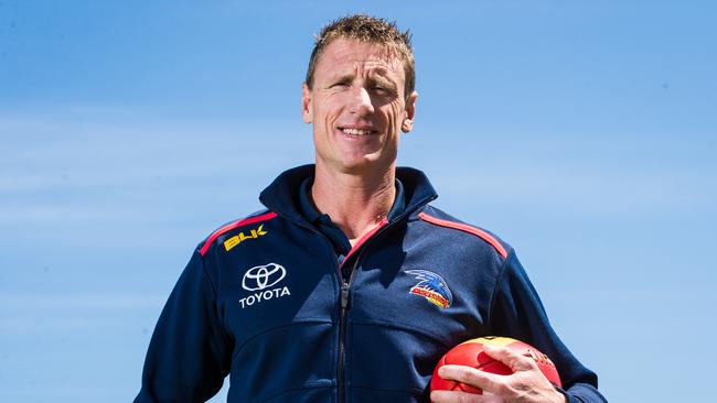 Former Crows forward and head of football Brett Burton. Picture: Matt Loxton