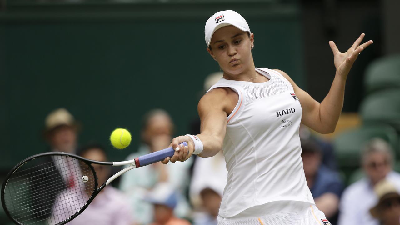 Ash Barty picked up the dominant win.