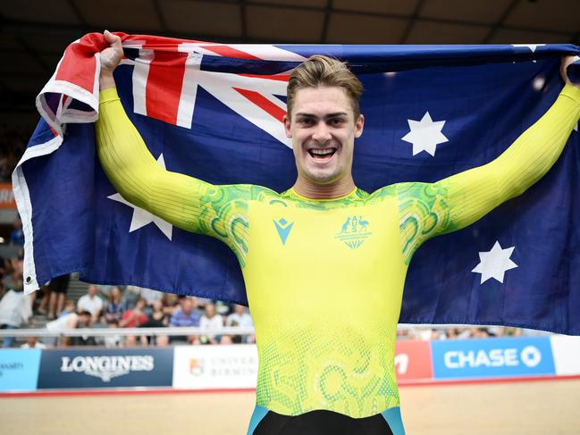 Matthew Glaetzer claimed gold. Picture: Justin Setterfield/Getty Images