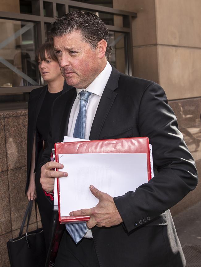 Prosecutor Matt Fisher. Picture: AAP Image/Daniel Pockett