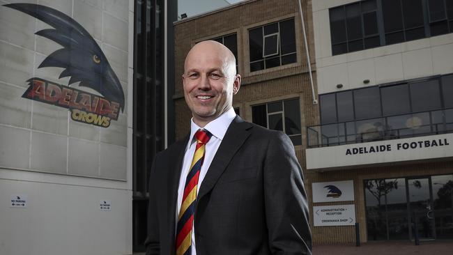 Matthew Nicks after this week signing a three-year contract as Adelaide coach. Picture: SARAH REED.