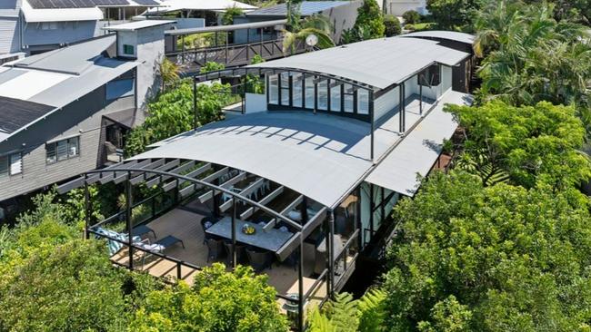 The ‘classic beach house’ in Arakoon Crescent, Sunshine Beach. Picture: Supplied