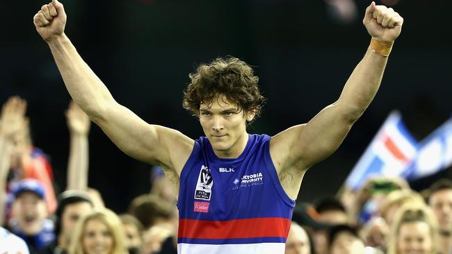 Will Minson played in a premiership with Footscray VFL. Picture: Getty Images