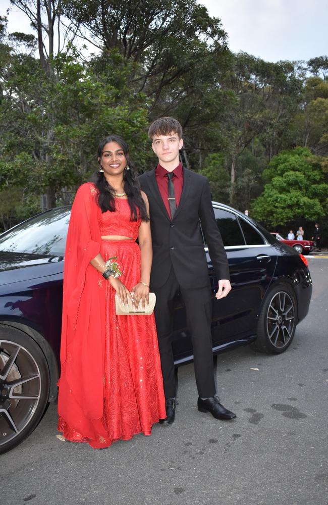 Nate Ashurst and Reece Joy at the Meridan State College formal 2024.