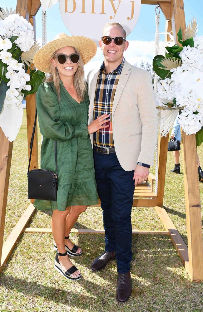 Catherine and Jedd Melrose at Coastline BMW Polo by the Sea. Picture: Patrick Woods.