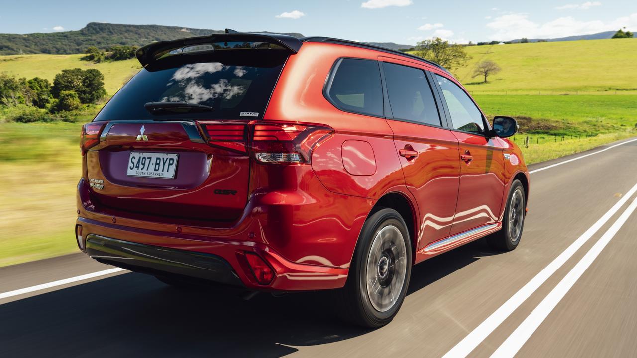 The Mitsubishi Outlander PHEV GSR.