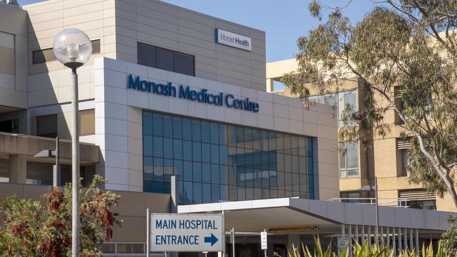 Staff and patients at Monash Medical Centre in Clayton were given a handful of days notice about a major road closure outside the hospital. Picture: Andy Brownbill