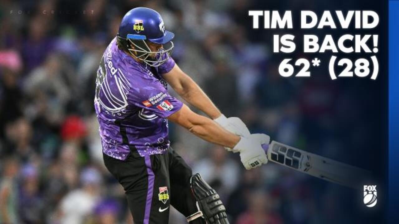 David records his fastest BBL 50!