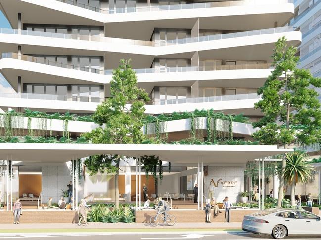 Henzell Property Group will next week lodge a development application for a $95 million residential and retail complex which is set to be a gamechanger for Caloundra. Picture: OGE Architects