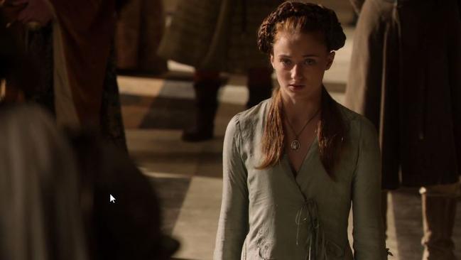 The first of many pleas by Sansa. She also reveals she is the queen to destroy Cersei.