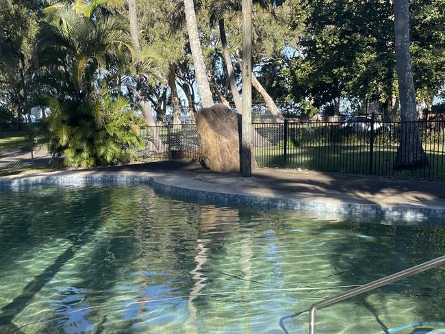 The pool is one of the crown jewels of the new site and a centrepiece in the plan to attract young veterans and their families. Photo: Fergus Gregg