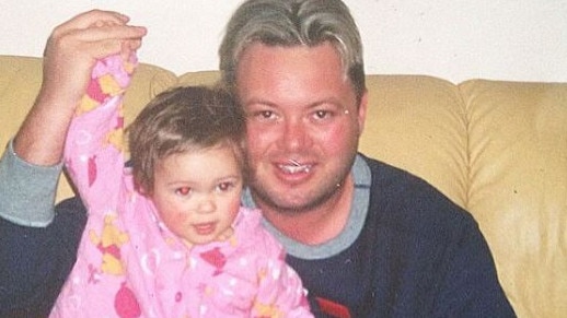 Dhakota Williams and her gangland dad Carl.