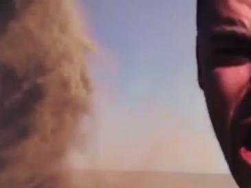 Man’s scary Outback tornado selfie