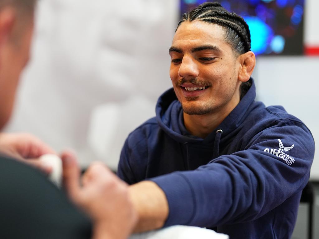 Micallef is confident he’ll leave Sydney with his hand raised. Picture: Chris Unger/Zuffa LLC