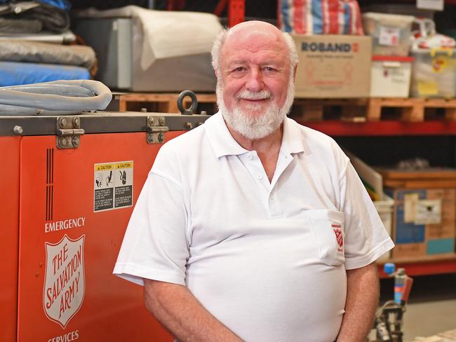 22/12/20 - Alan Steven went above and beyond heading up the Salvation Army Emergency Response during the bushfires in late 2019.  Picture: Tom Huntley