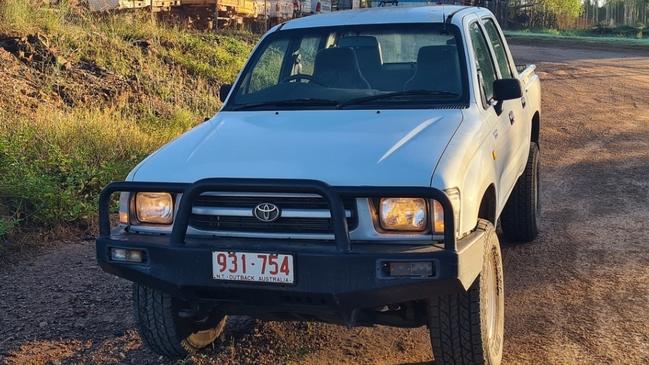 Shane Morrissy's beloved HiLux before it was stolen. Picture: Supplied