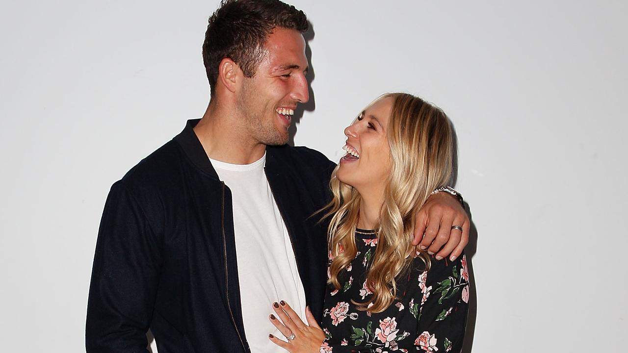 Sam Burgess and his wife Phoebe have split.