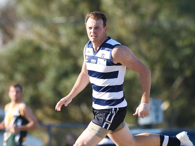 MPNFL Div 2: Pearcedale v Chelsea. Brendon Goddard playing for Pearcedale. Picture: Josie Hayden