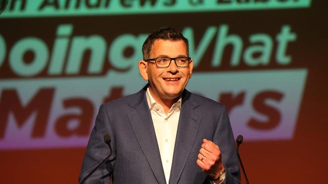 Approval ratings for Dan Andrews in recent polling show a split almost down the centre. Picture Rebecca Michael.