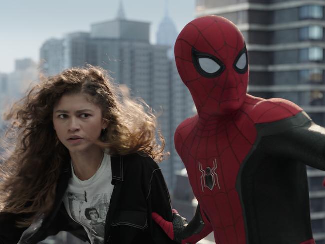 MJ (Zendaya) in a scene from Spider-Man: No Way Home.