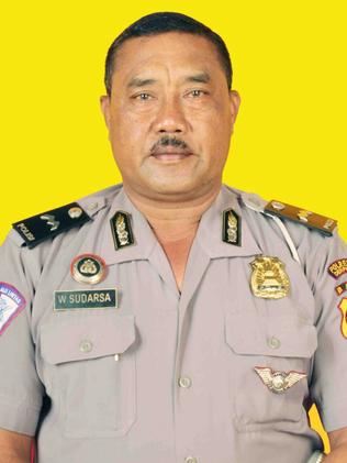 Bali police officer Wayan Sudarsa who was found murdered on Kuta beach. Picture: Supplied.