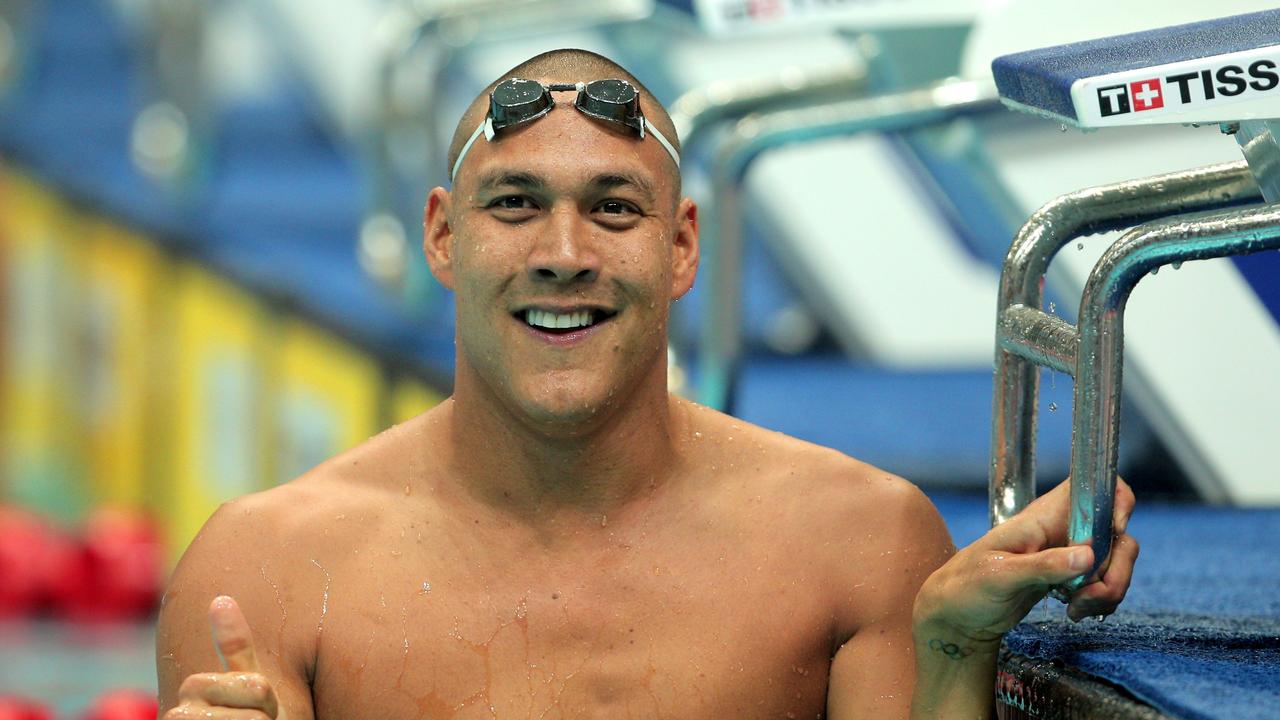 Geoff Huegill was a champion swimmer for Australia. (Photo by Adam Pretty/Getty Images)