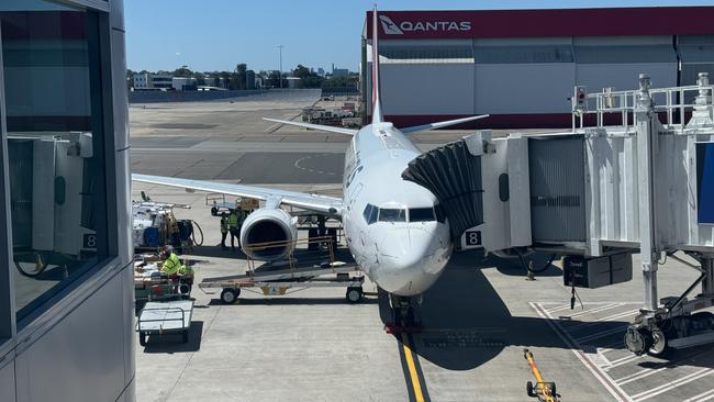 Qantas flight QF520 returned to Sydney Domestic terminal 3 shortly after taking off.