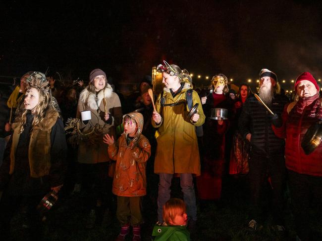 Willie Smith's Midwinter Festival 2024 at Huonville - Wassail. Picture: Caroline Tan