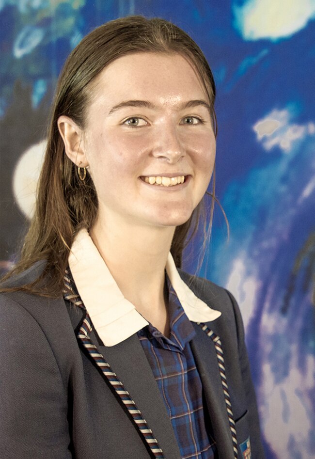 Kardinia International College IB dux Jessica O'Halloran achieved an ATAR of 99.55. Picture: Supplied