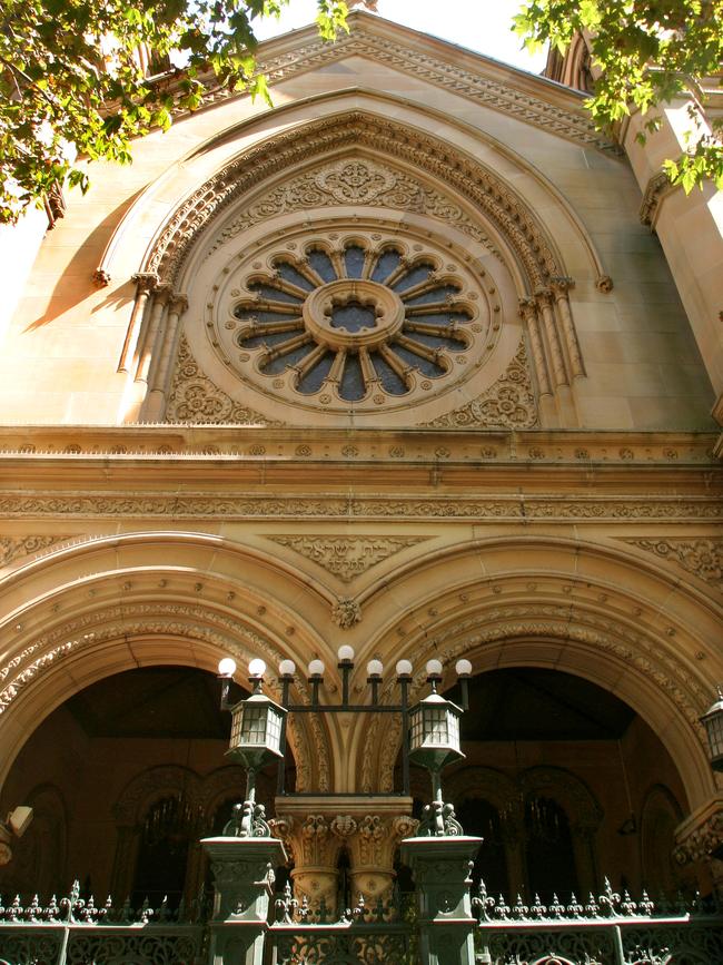 Among Rowe’s notable buildings include The Great Synagogue, Elizabeth St. Pic: Sarah Rhodes.