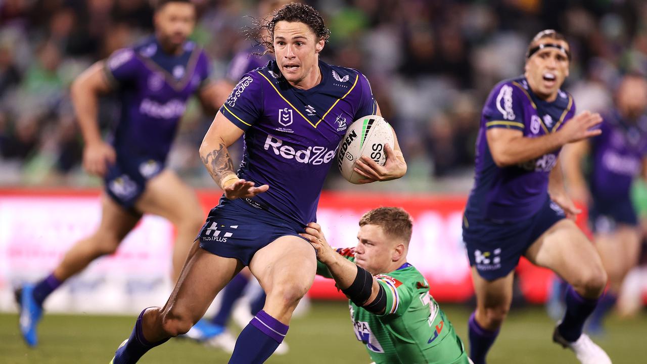 Nicho Hynes will move to Cronulla next season. Picture: Mark Kolbe/Getty Images