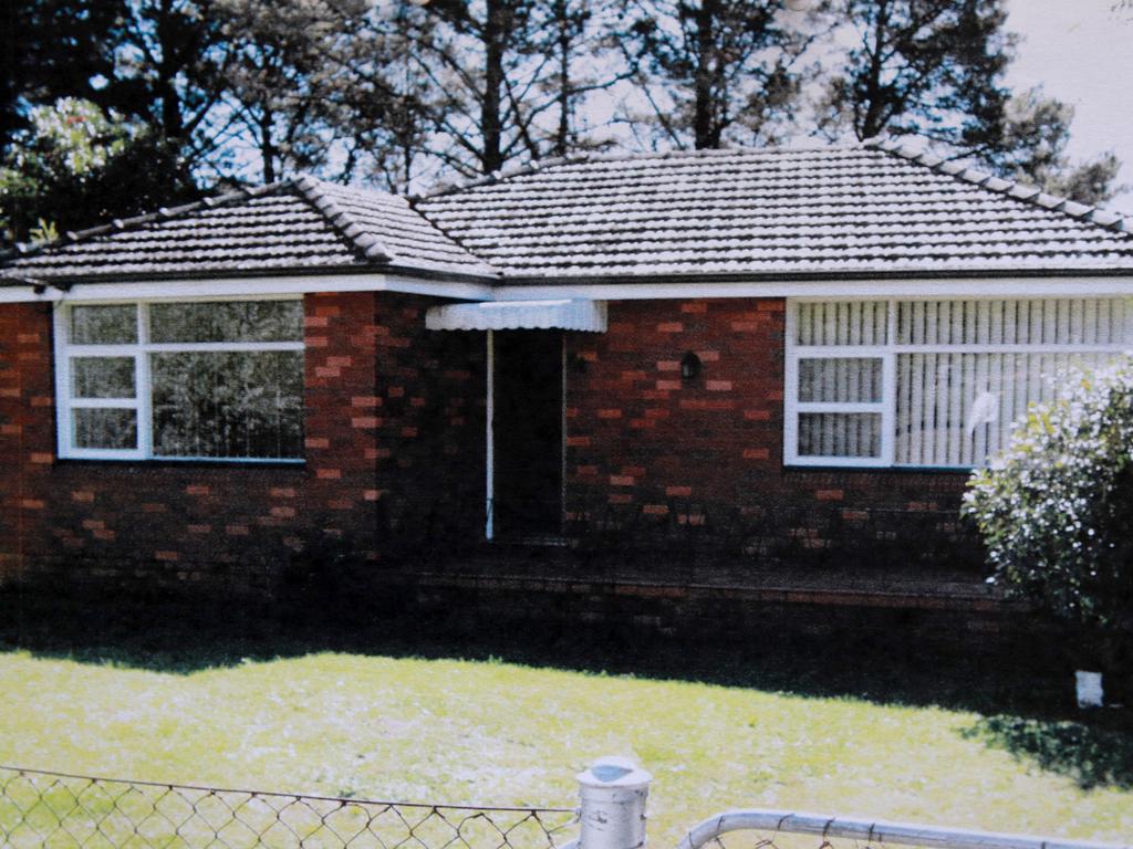 This image of Rachelle Childs’ home in Bargo was part of the brief of evidence in her murder case.