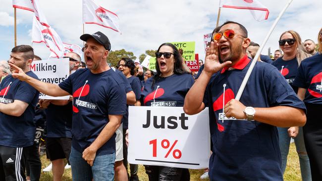 Prison officers from Parklea Correnctional Centre will strike on Friday and Saturday. Picture: David Swift