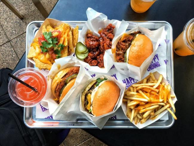 Happiness is guaranteed at Happy Ending Burger in Concord. Pic: Katherine Gennusa