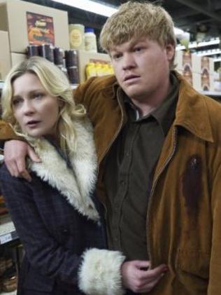 Kirsten Dunst and Jesse Plemons in Fargo. Picture: Supplied