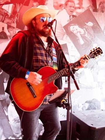 Alabama-born, Adelaide-based country singer Drew Akin regularly plays at Shotgun Willies in the city. Picture: supplied