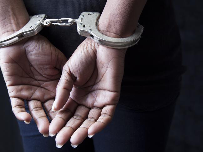 woman in handcuffs for jail story