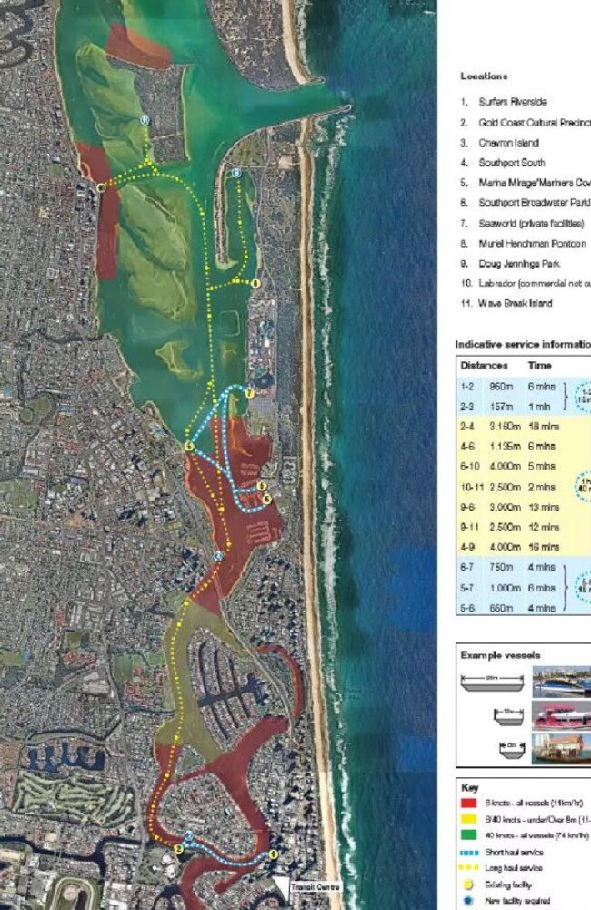 Mayor Tom Tate's 2016 proposal for a ferry