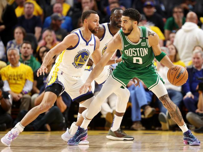 The Celtics got it done without Jayson Tatum at his best. Picture: Ezra Shaw/Getty Images