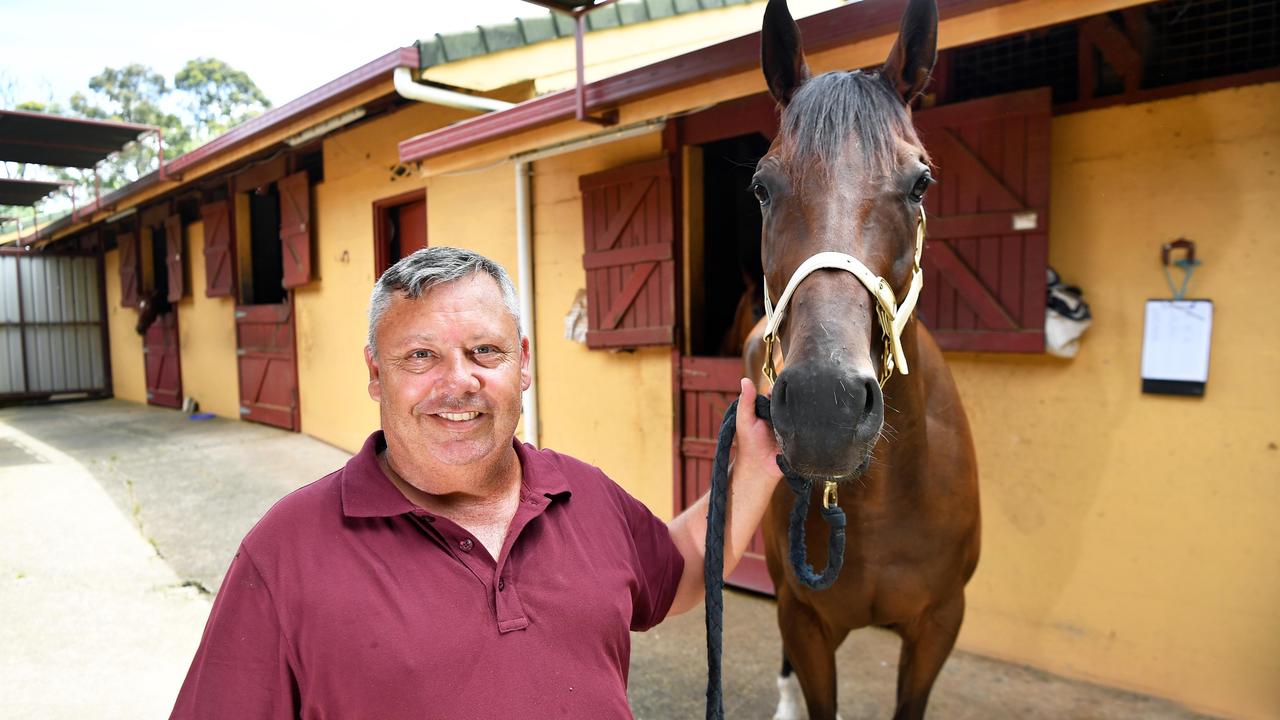 Sunshine Coast racing trainer Tony Haydon, who worked alongside the great Black Caviar, is striving for more success with his young stable. Picture: Patrick Woods.