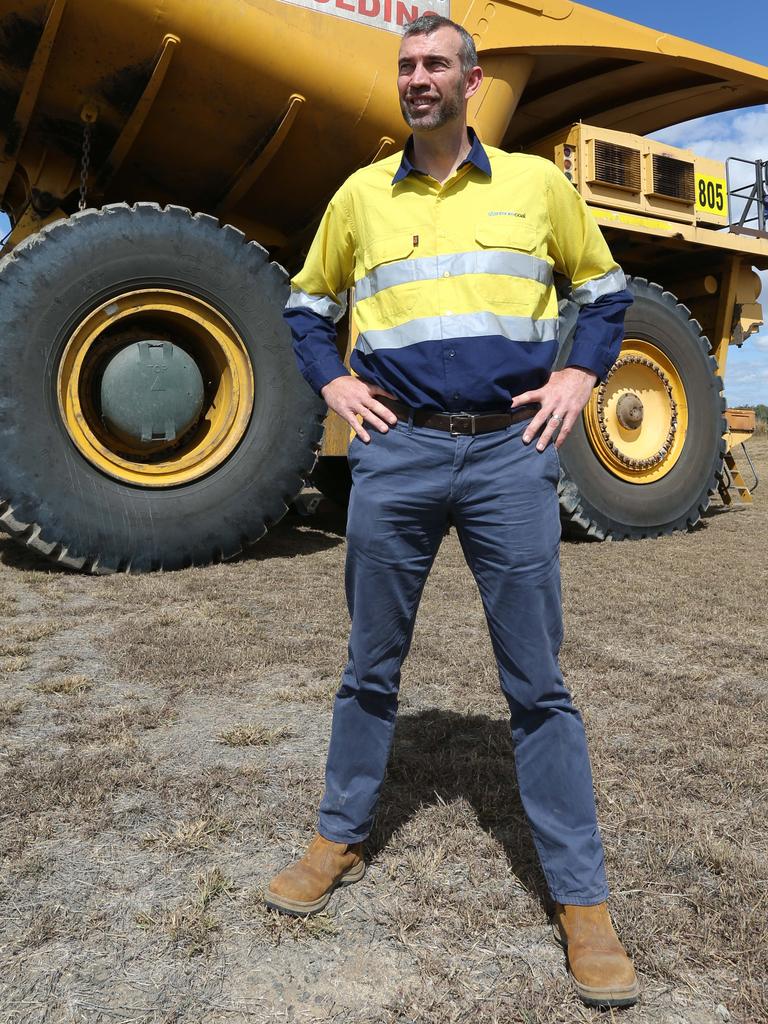 Nick Jorss when the company acquired a Moranbah mine for $1. Pic Annette Dew