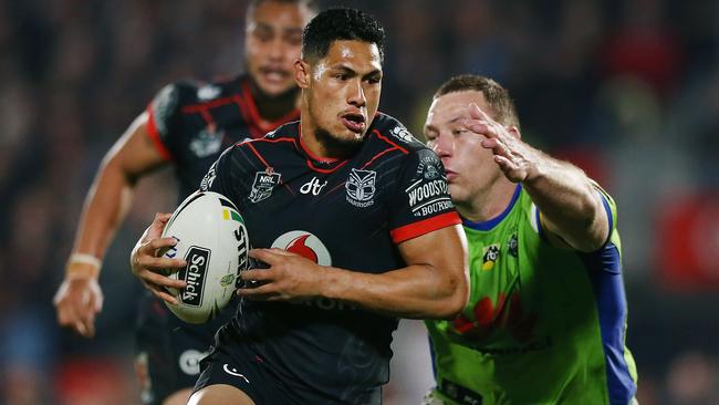 Roger Tuivasa-Sheck enjoyed a superb season for the Warriors in 2018. Picture: Getty Images