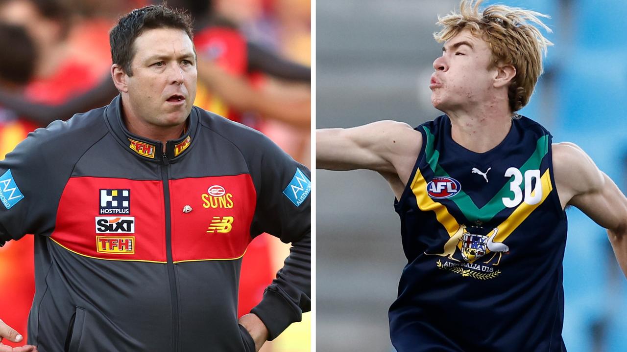 Prospects, order, mid-season draft date, Gold Coast Suns trade out first-round pick, Jake Rogers, Jed Walter, Harley Reid concussion, Ryan Maric