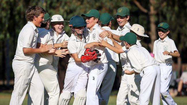 Ieuan returned as a specialist fielder— not yet cleared to bat or bowl after his surgery. Picture: Ian Currie