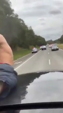 Is this the world's slowest police chase?